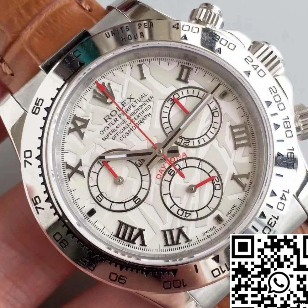 Factory 116520 Daytona White Rolex JH Cosmograph Dial 0701